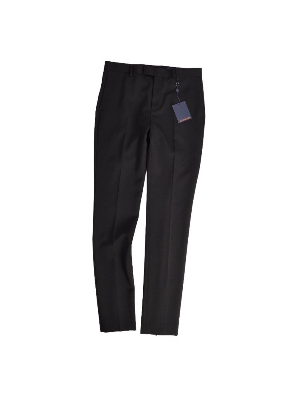 Louis Vuitton Pants Long Trousers Wool Black 44